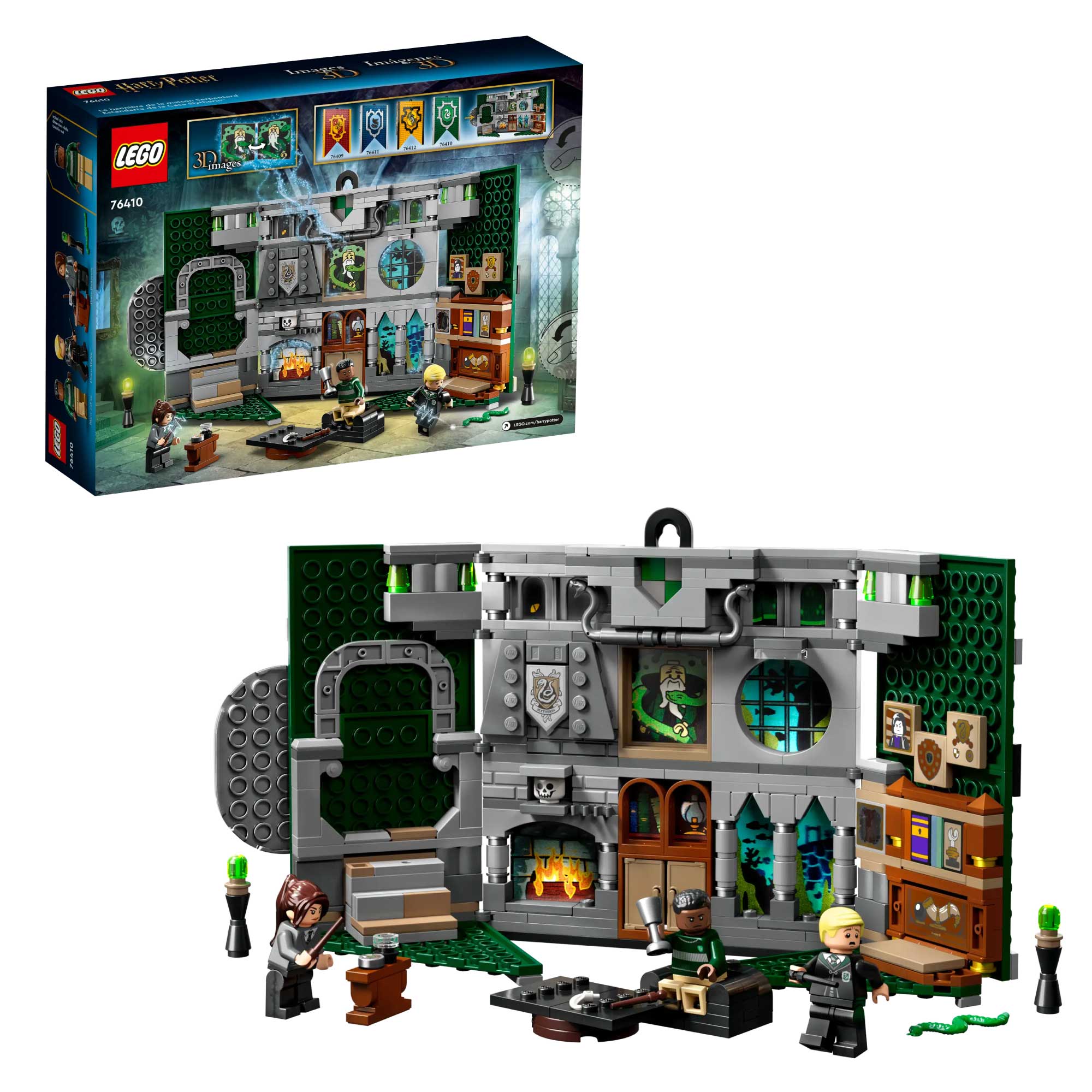 Image of LEGO Harry Potter Slytherin House Banner Set 76410