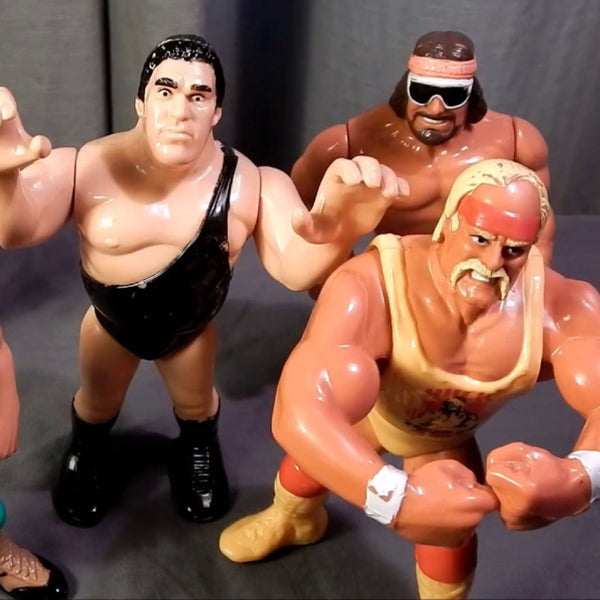 WWF Wrestling toys from the 1990's