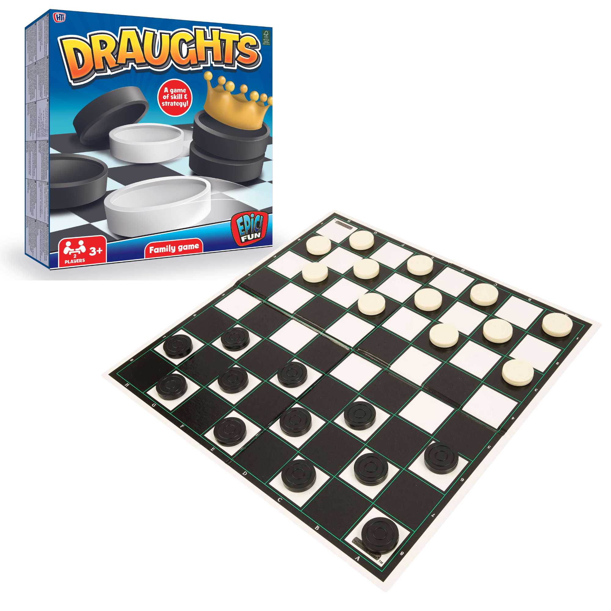 Kids Draughts Set