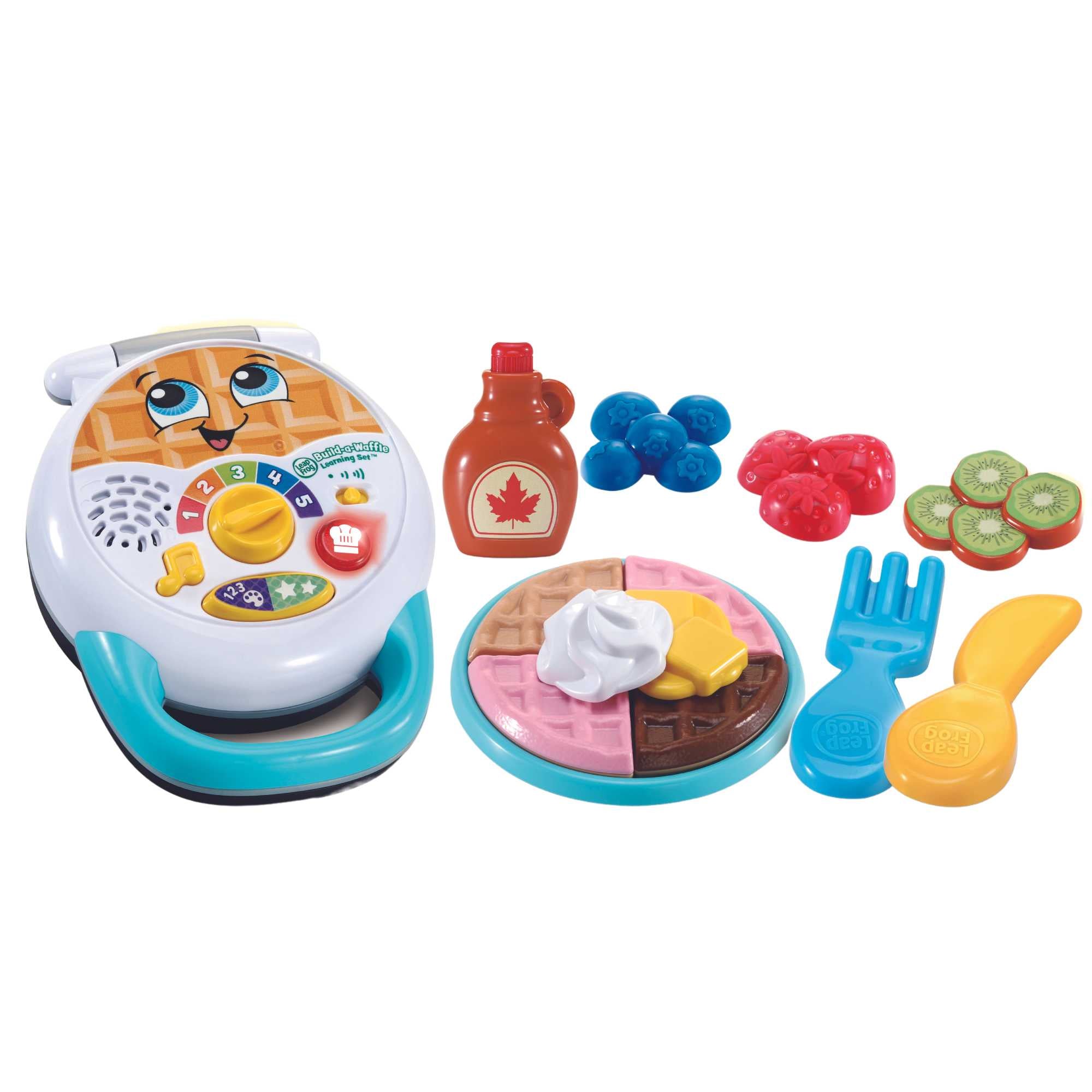 Photos - Educational Toy Leapfrog Build-A-Waffle Learning Playset 