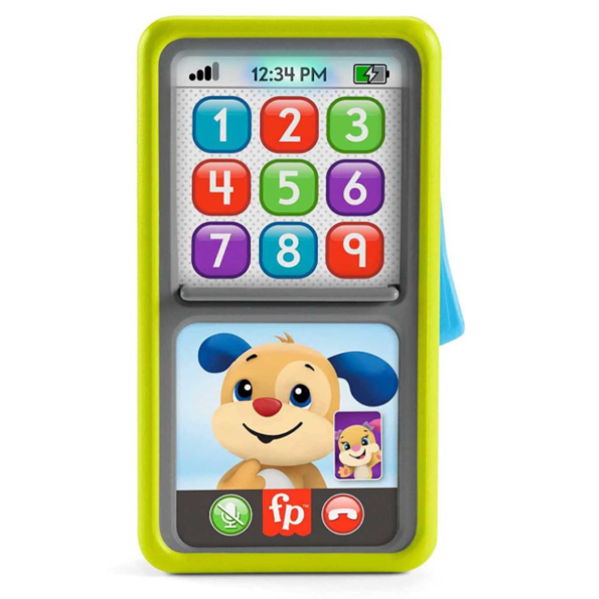 Photos - Educational Toy Fisher Price Laugh & Learn Press & Slide Phone Activity Toy 