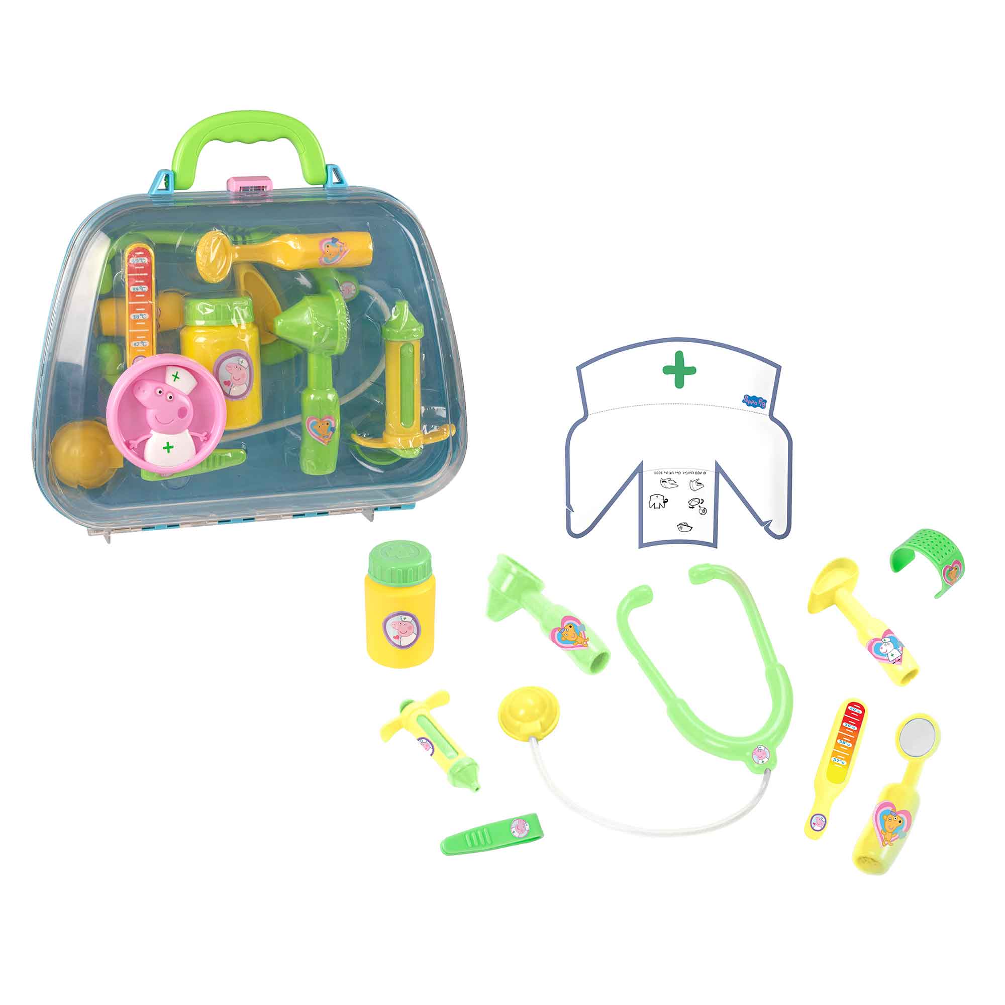 Melissa and Doug Doctor Fancy Dress + Peppa Pig's Medic Nurse Playset