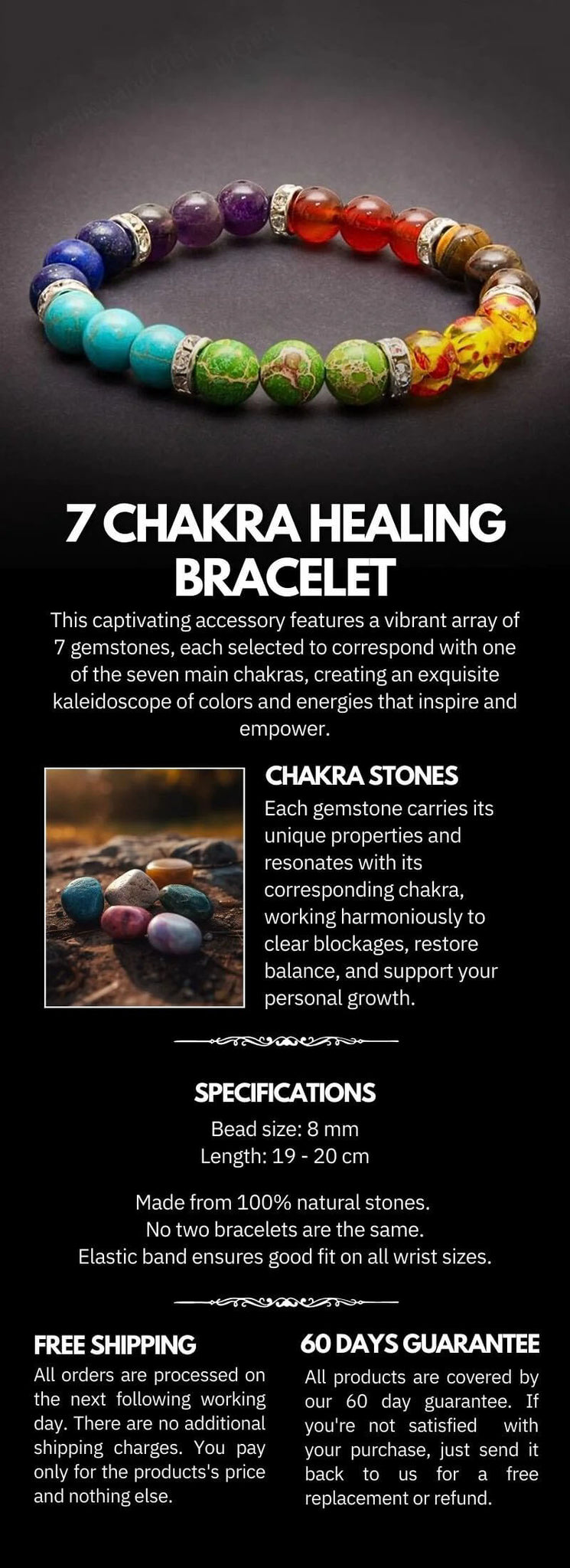 Chakra Bracelet Meaning  The Crystal Elephant