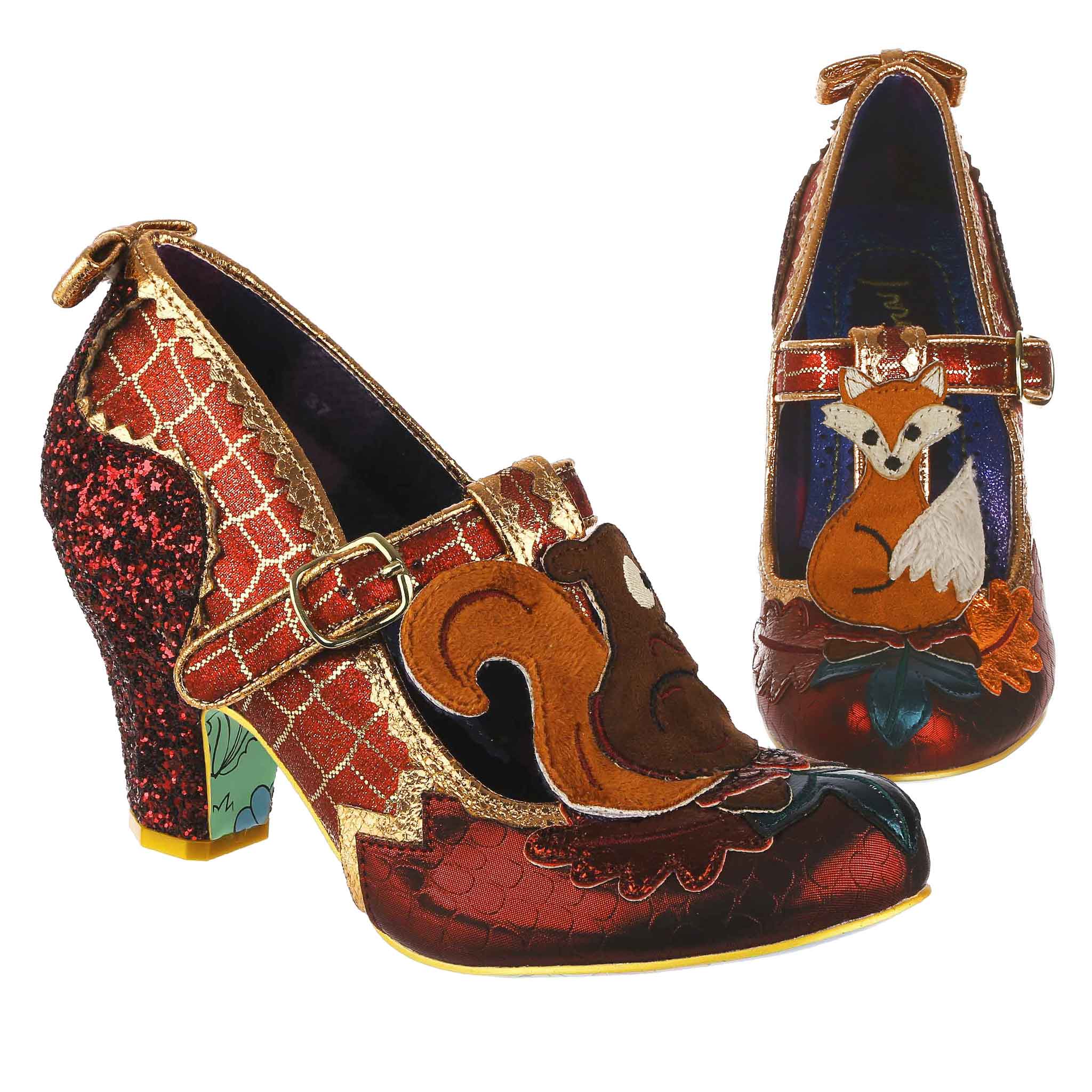 Irregular Choice x Hello Kitty Star Of The Show Heels in Blue