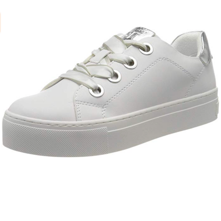 silver platform trainers uk