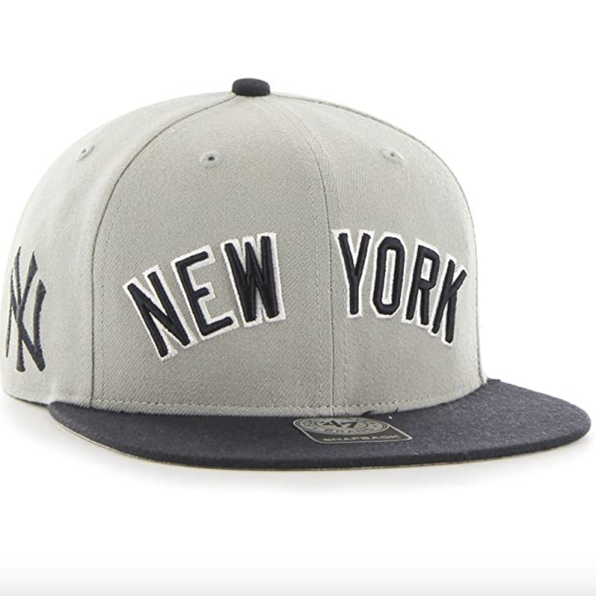 '47 Brand - MLB New York Yankees - Adjustable Grey / Black Cap – The ...