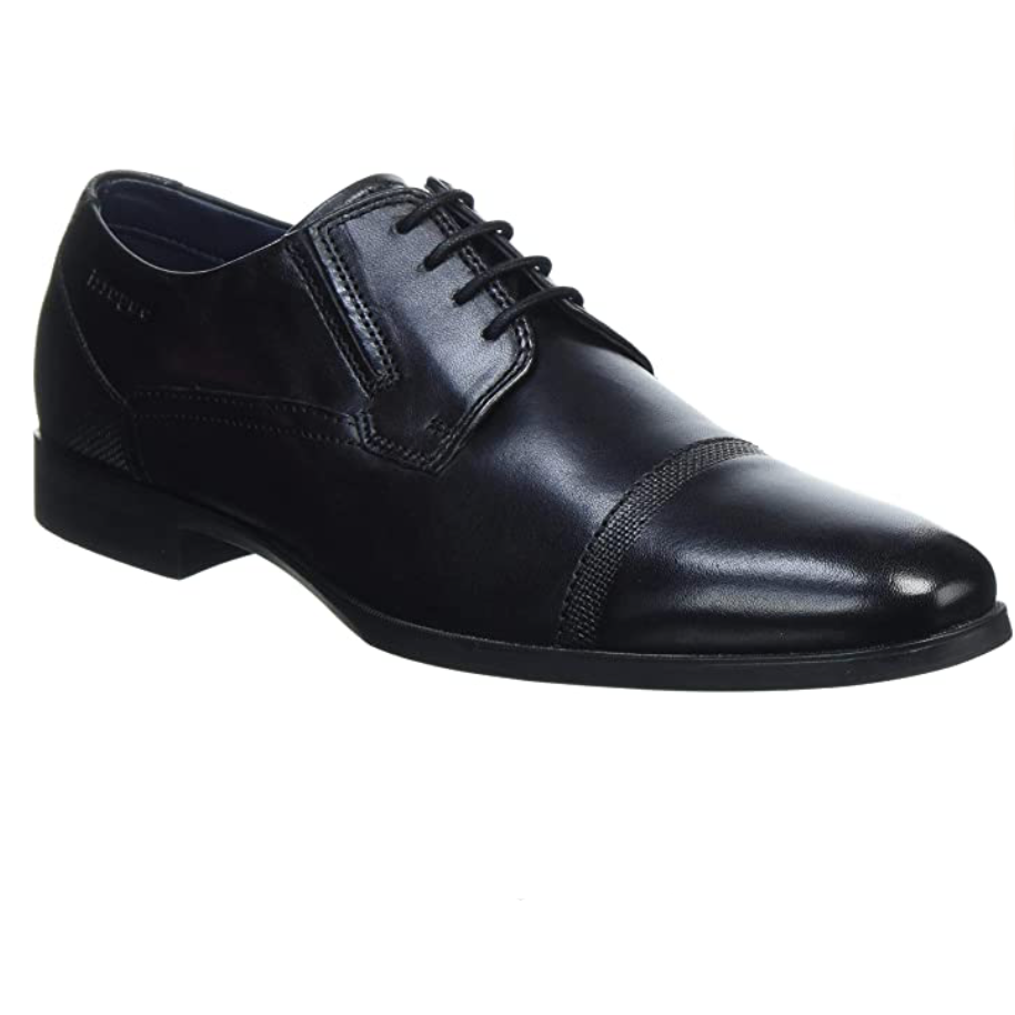 Bugatti Mens Leather Dress Shoe - Black – The Foot Factory