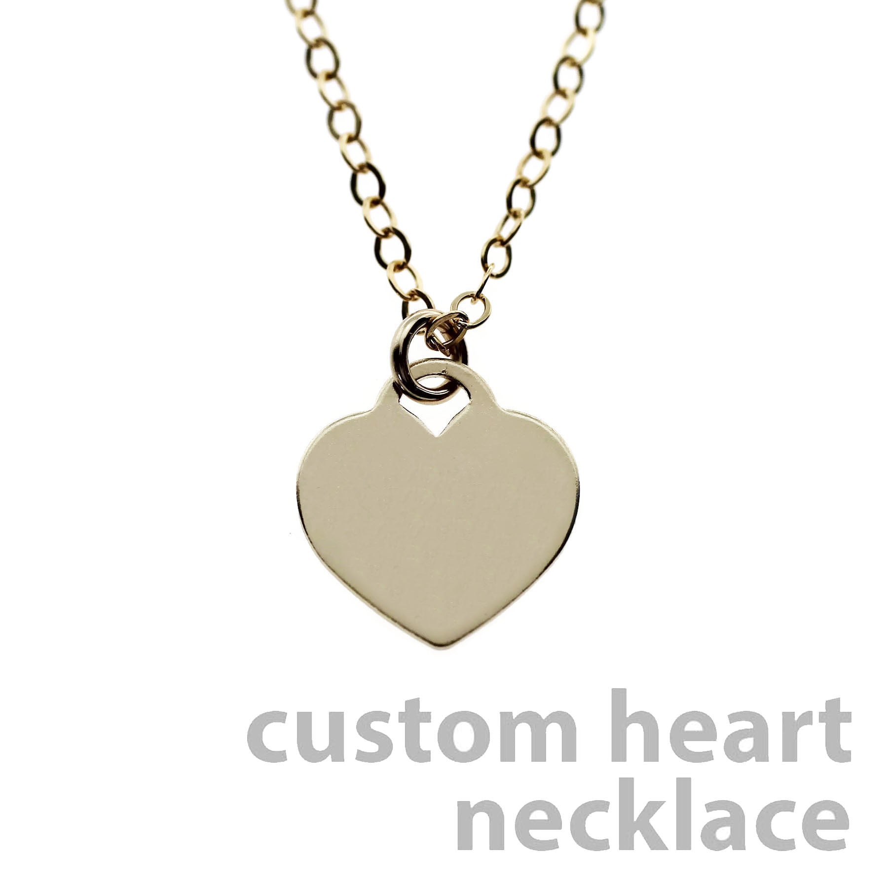 Custom Heart Necklace - The Urban Smith