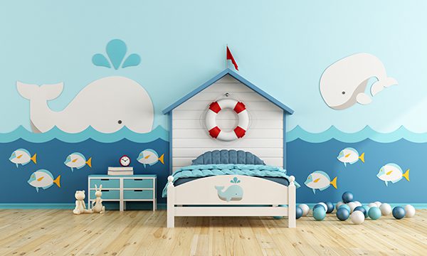 Children room in marine style - ZenQ Designs