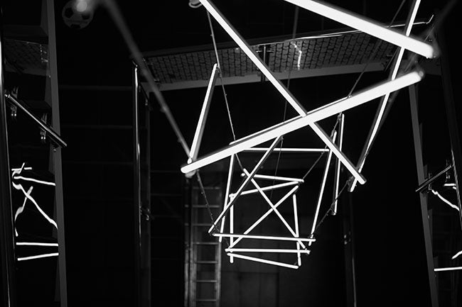 LED lights in black and white - ZenQ Designs