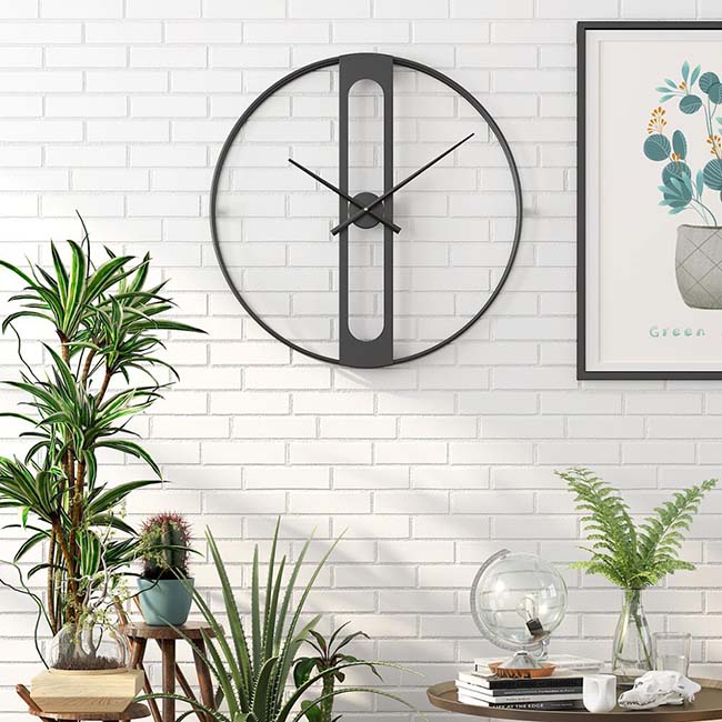 Nordic metal wall clock - ZenQ Designs