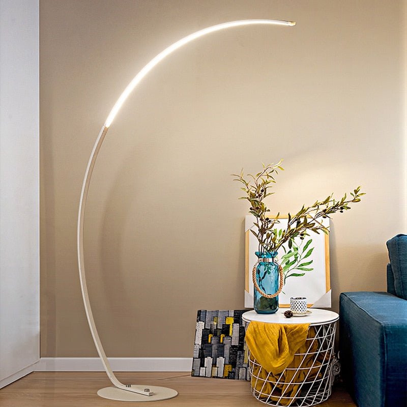 nordic arc shape floor lamp