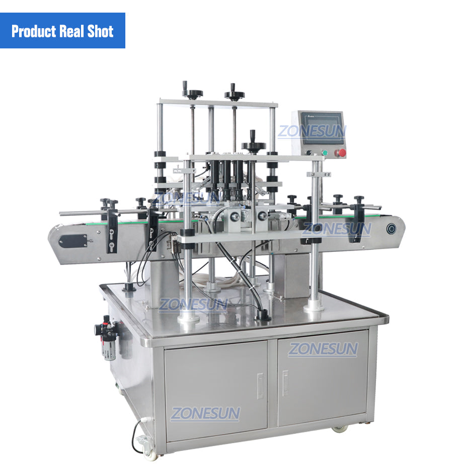 ZONESUN ZS-YTZL4A 4 Heads Vacuum Liquid Filling Machine