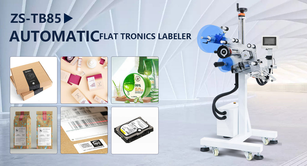 ZONESUN ZS-TB851 Automatic Flat Tronics Labeler - The Perfect Solution for Your Labeling Needs