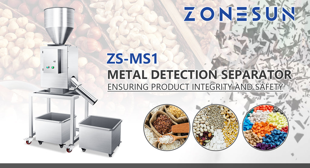 ZONESUN ZS-MS1 Metal Detection Separator: Ensuring Product Integrity and Safety