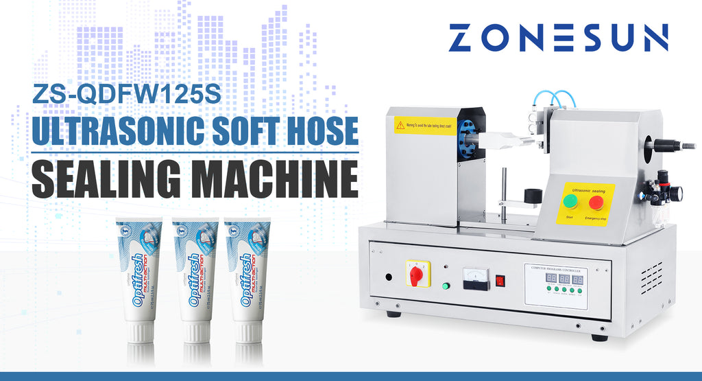 Ultrasonic Soft Hose Sealing Machine: ZONESUN QDFM-125