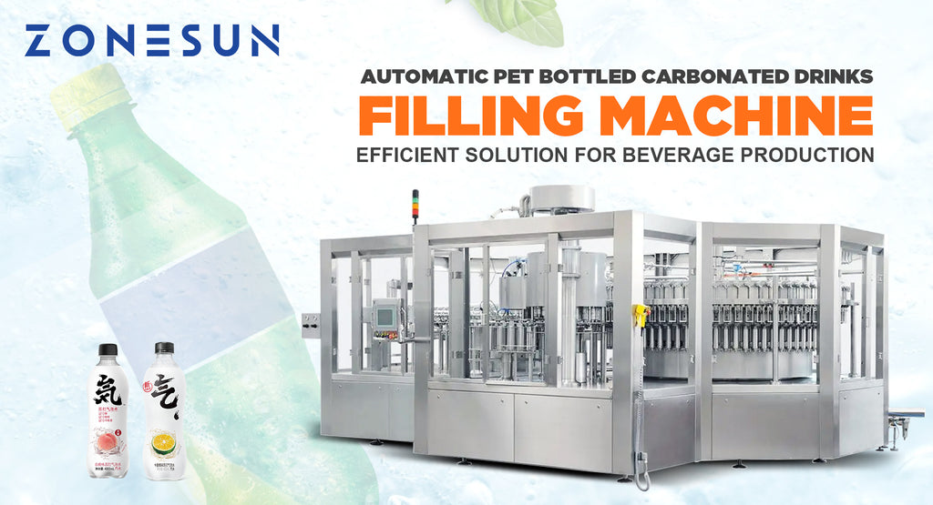 ZONESUN ZS-AFMC Automatic PET Bottled Carbonated Drinks Filling Machine: Efficient Solution for Beverage Production