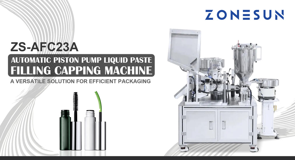ZONESUN ZS-AFC23A Automatic Piston Pump Liquid Paste Filling Capping Machine: A Versatile Solution for Efficient Packaging