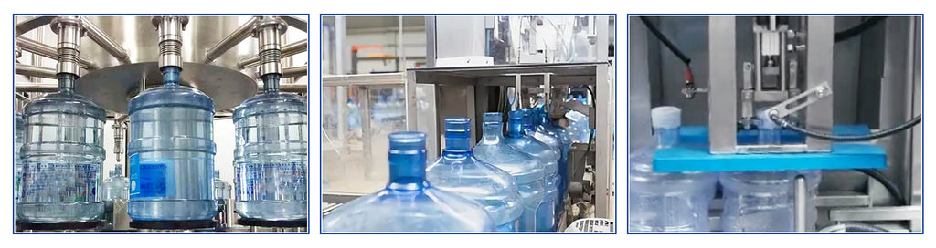 ZONESUN ZS-AFMW Automatic Bottled Water Washing Filling Capping 3-in-1 Machine: Streamlining Water Packaging Processes
