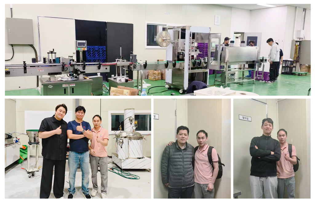 ZONESUN Team To Korean For Debugging Packaging Machines on April 15,2024