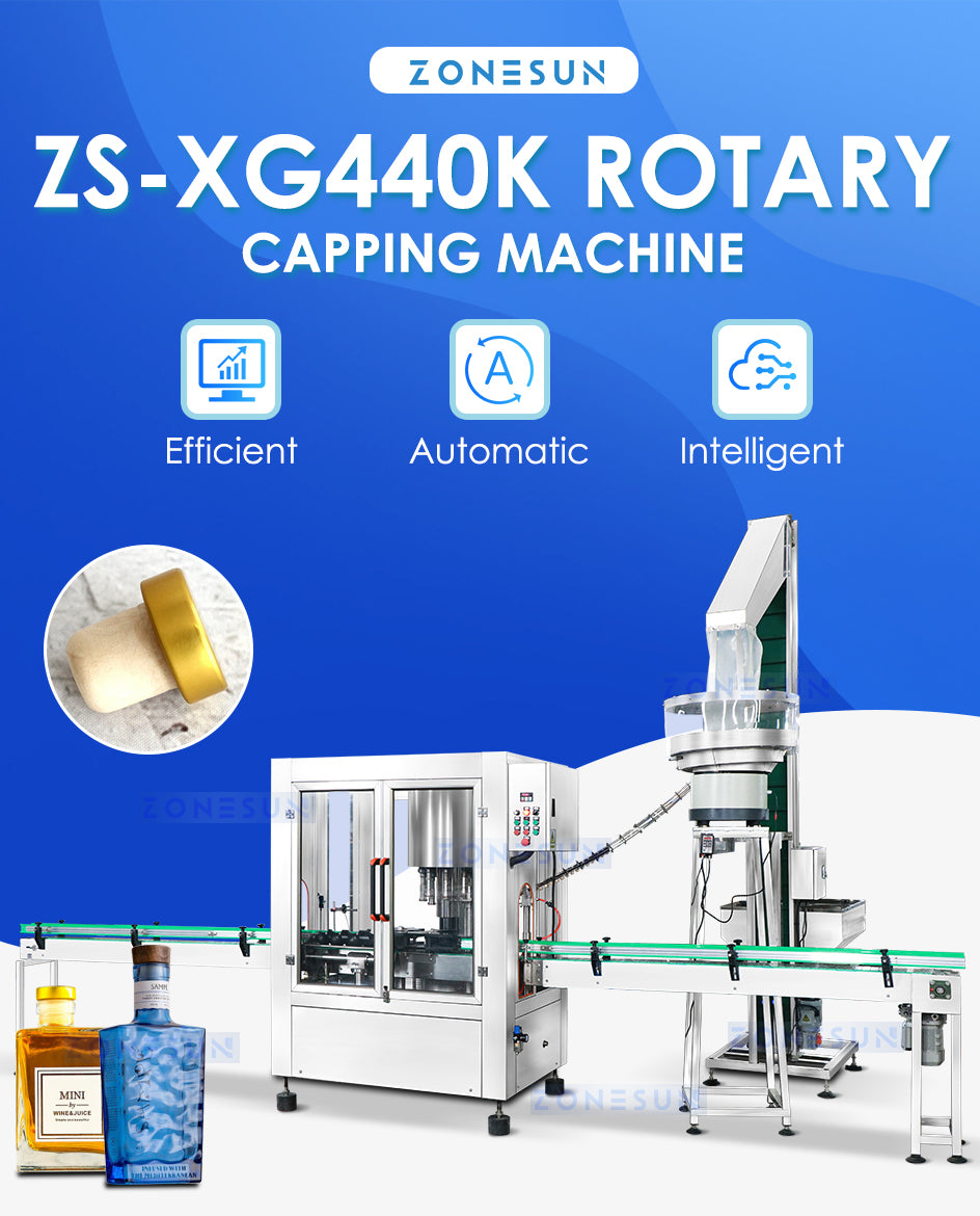 T-cork cap capping machine