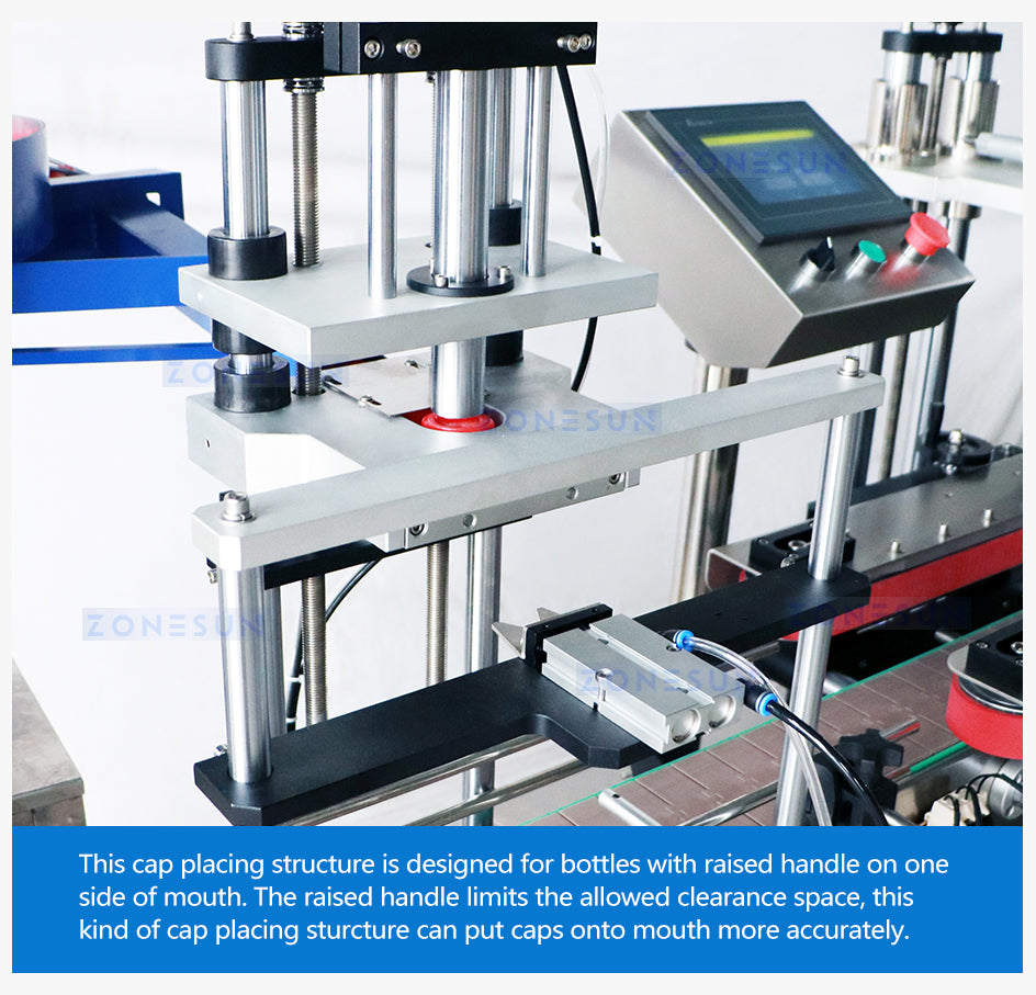 ZONESUN ZS-XG440H Automatic Capping Machine For F-Style Bottle