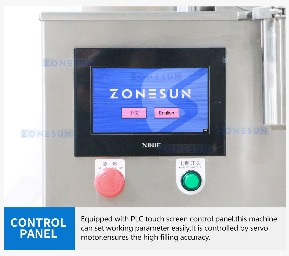 Zonesun ZS-VGPJ1 Pneumatic Paste Hydraulic Press Filling Machine