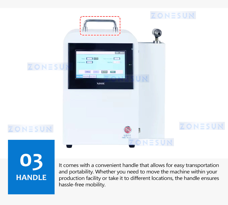 ZONESUN ZS-ZY01 Cartridge Filler Oil Filling Machine Liquid Dispenser