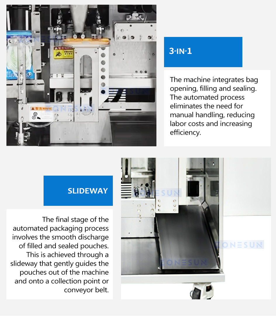 ZONESUN Liquid Pouch Filling Sealing Machine