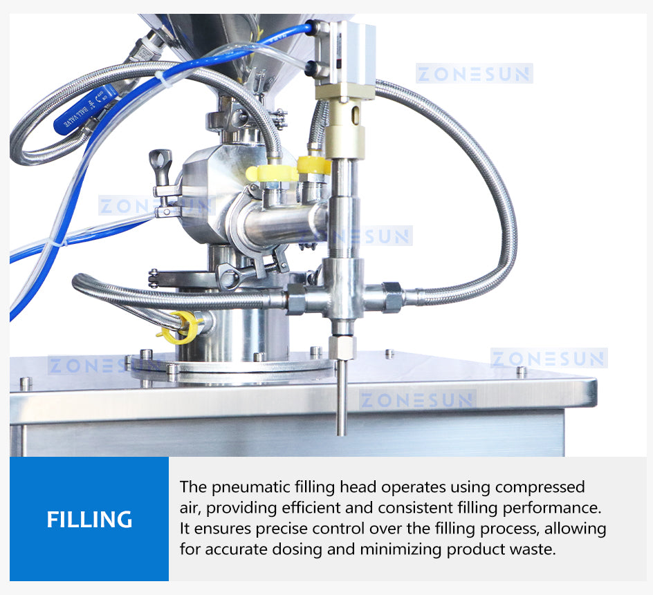 ZONESUN ZS-WCHJ1 Semi-automatic Candle Filling Machine Wax Packing Machine