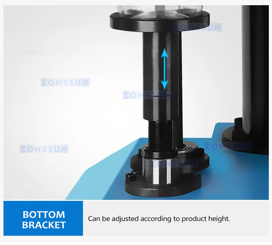 ZONESUN ZS-FK260 Double Heads Electric Aluminum Can Sealing Machine