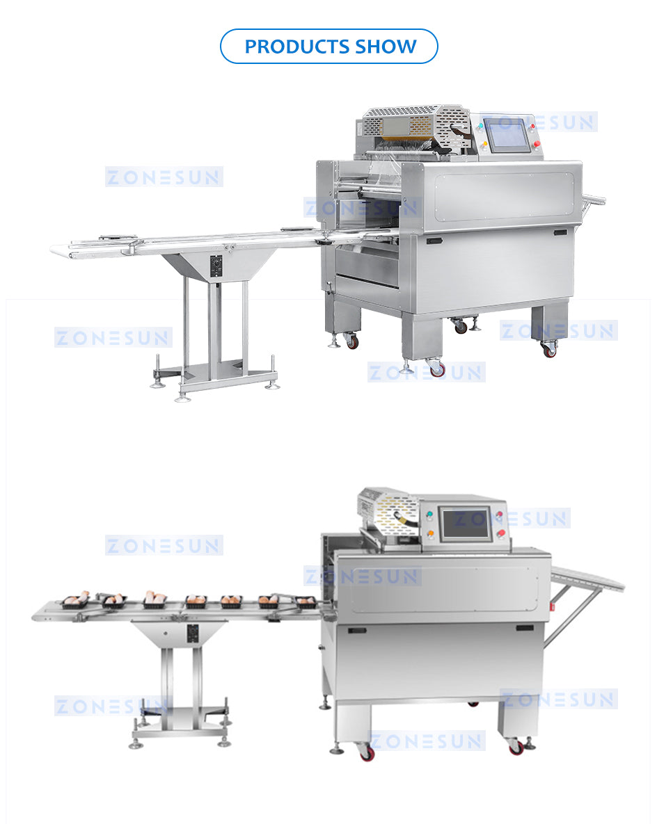 ZONESUN ZS-CW25 Automatic Cling Film Wrapping Machine