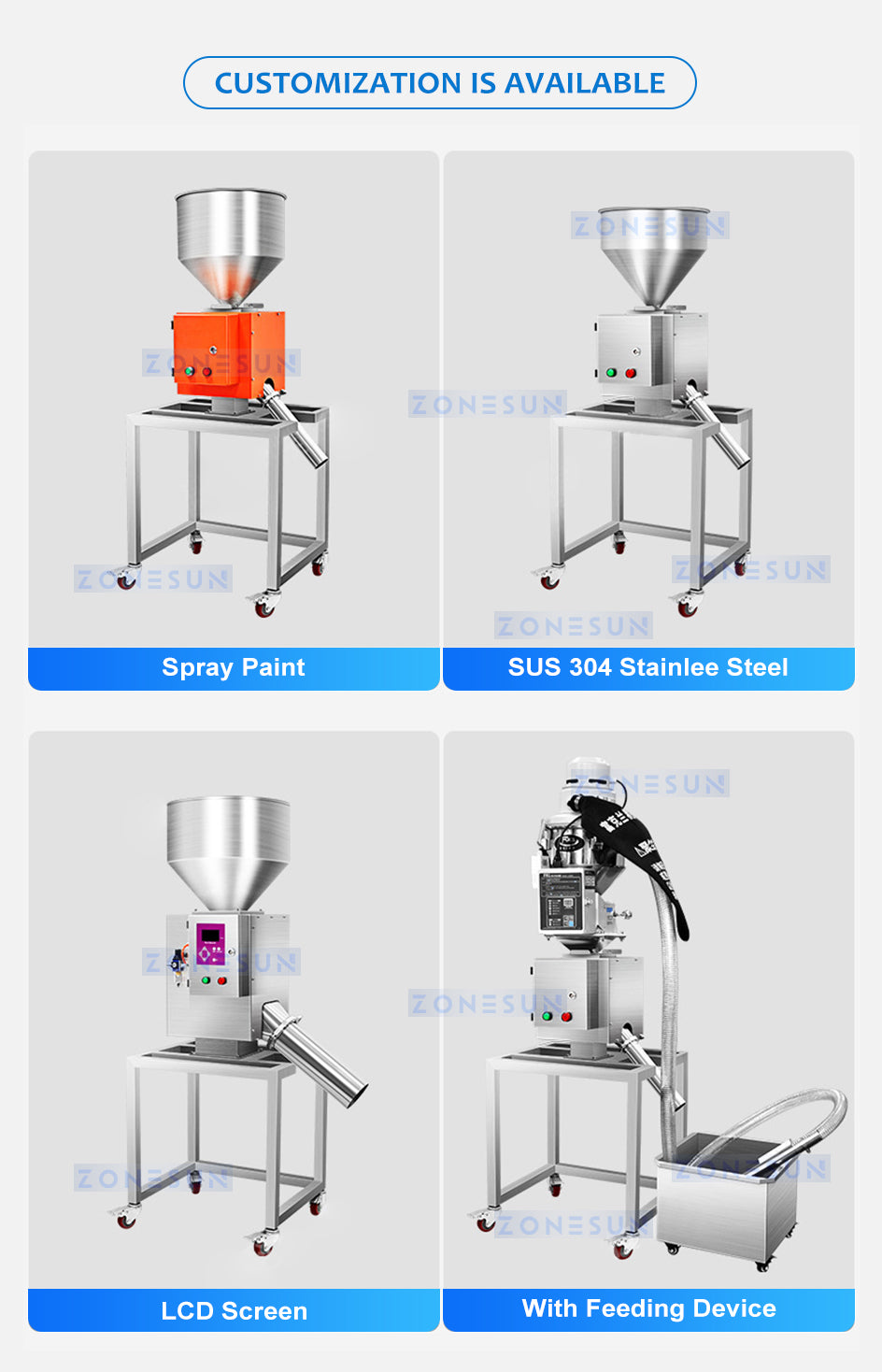 ZONESUN ZS-MS1 Metal Detection Separator