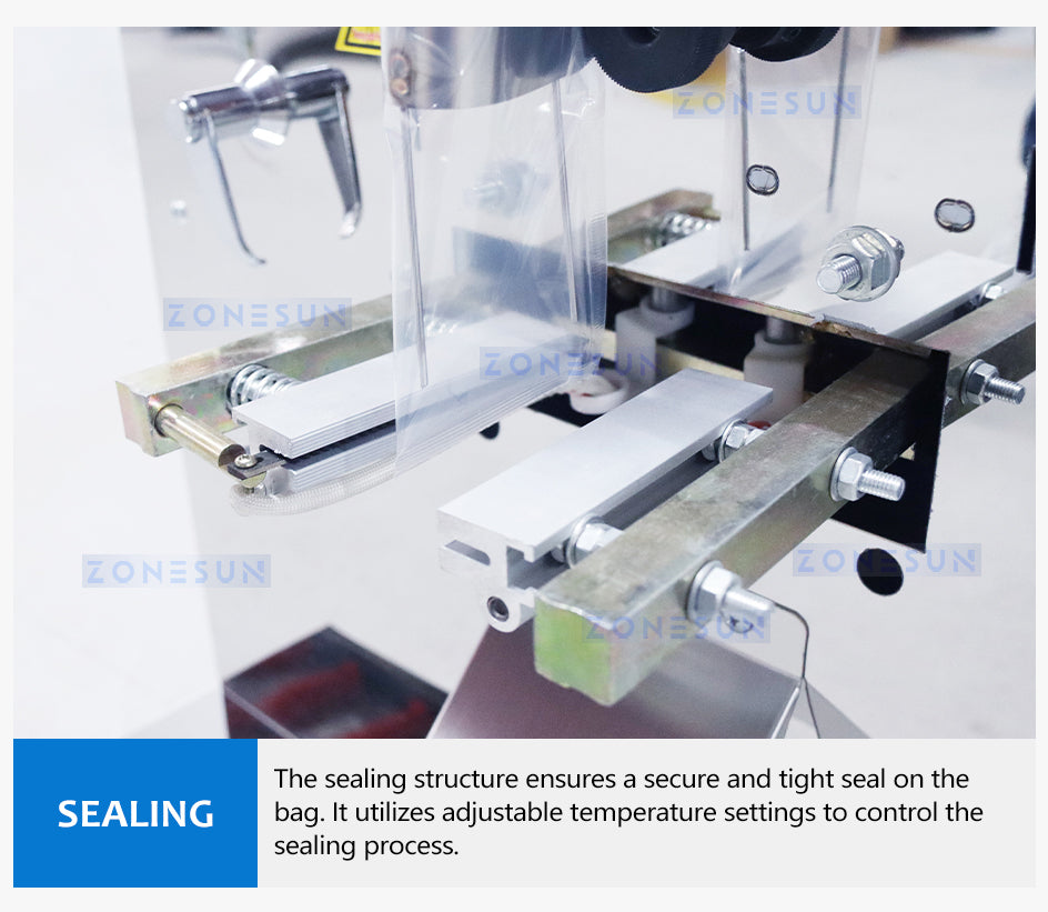 ZONESUN ZS-GZ200 Weighing Powder Filling And Three Side Sealing Machine