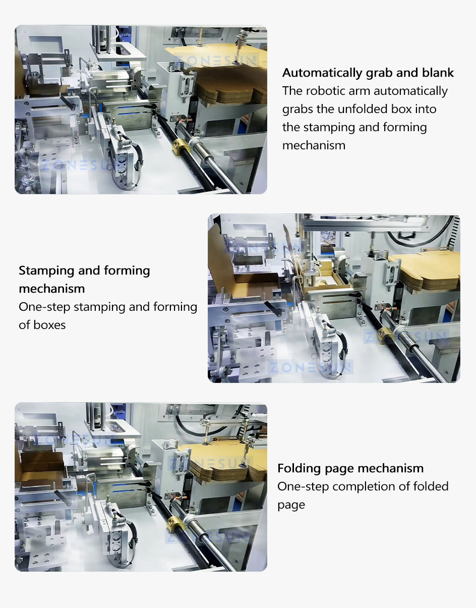 ZONESUN ZS-ZH15 Automated Carton Folding Machine