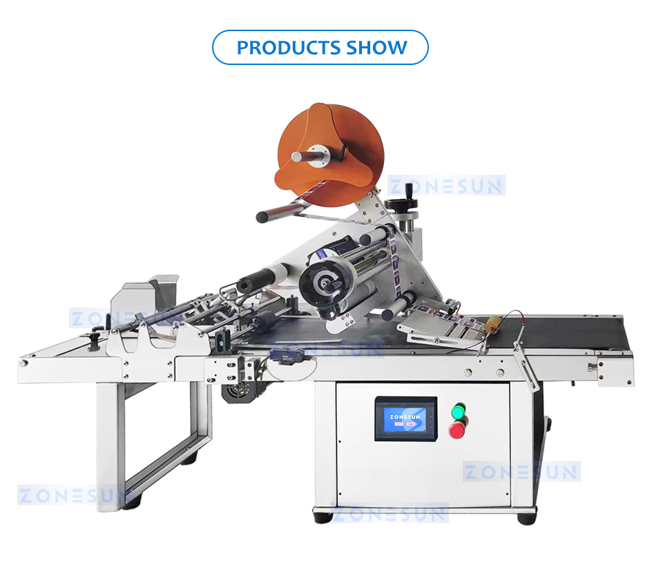 ZONESUN ZS-TB502P Automatic Flat Paper Paging And Labeling Machine