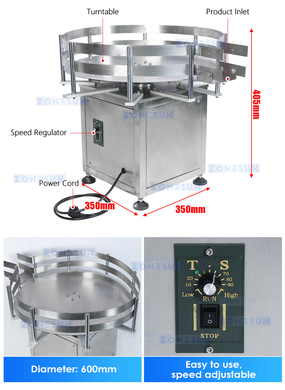 ZONESUN ZS-FAL180Z1 Doypack Powder Filling and Sealing Line