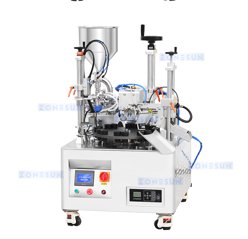 ZONESUN ZS-AFS05 Automatic Ultrasonic Ceramic Pump Paste Tube Filling Sealing Machine