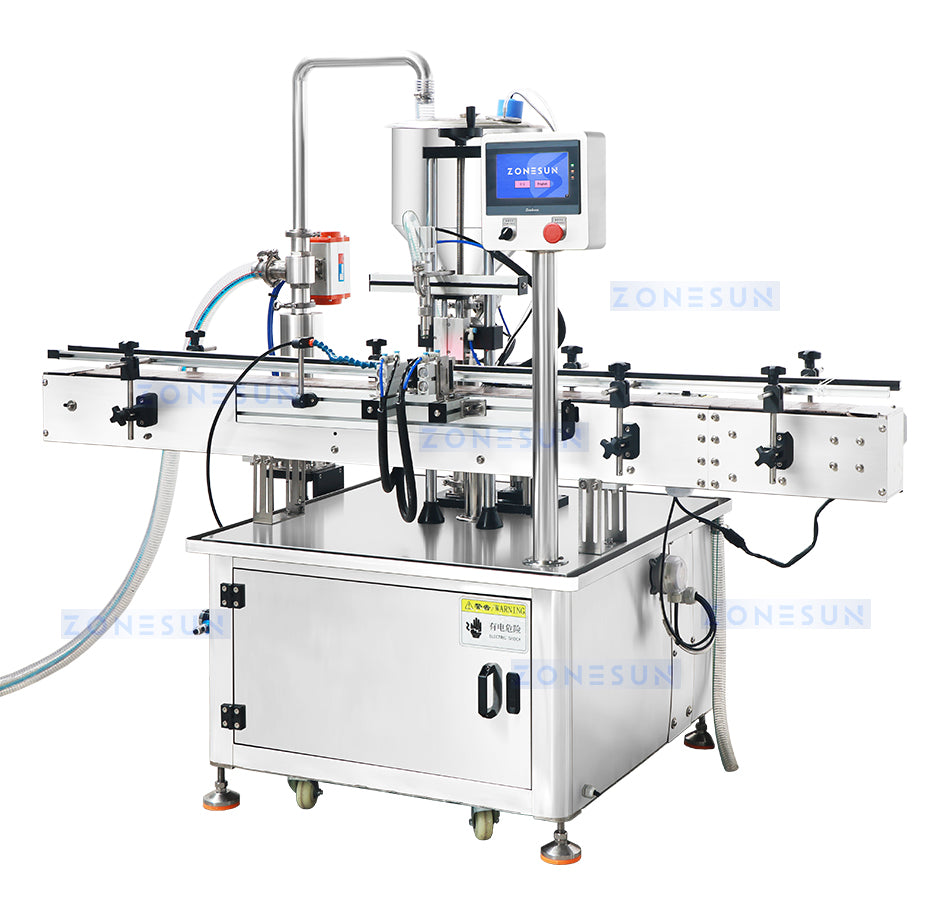 ZONESUN  Servo Piston Paste Filling Machine