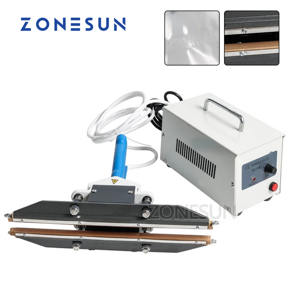 ZS-IPS-300 Hand Impulse Sealer Handheld Heat Impulse Sealer Manual Sea –  ZONESUN TECHNOLOGY LIMITED