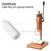ZONESUN 15/17/22/24mm Collar Ring For Perfume Bottle Capping Machine