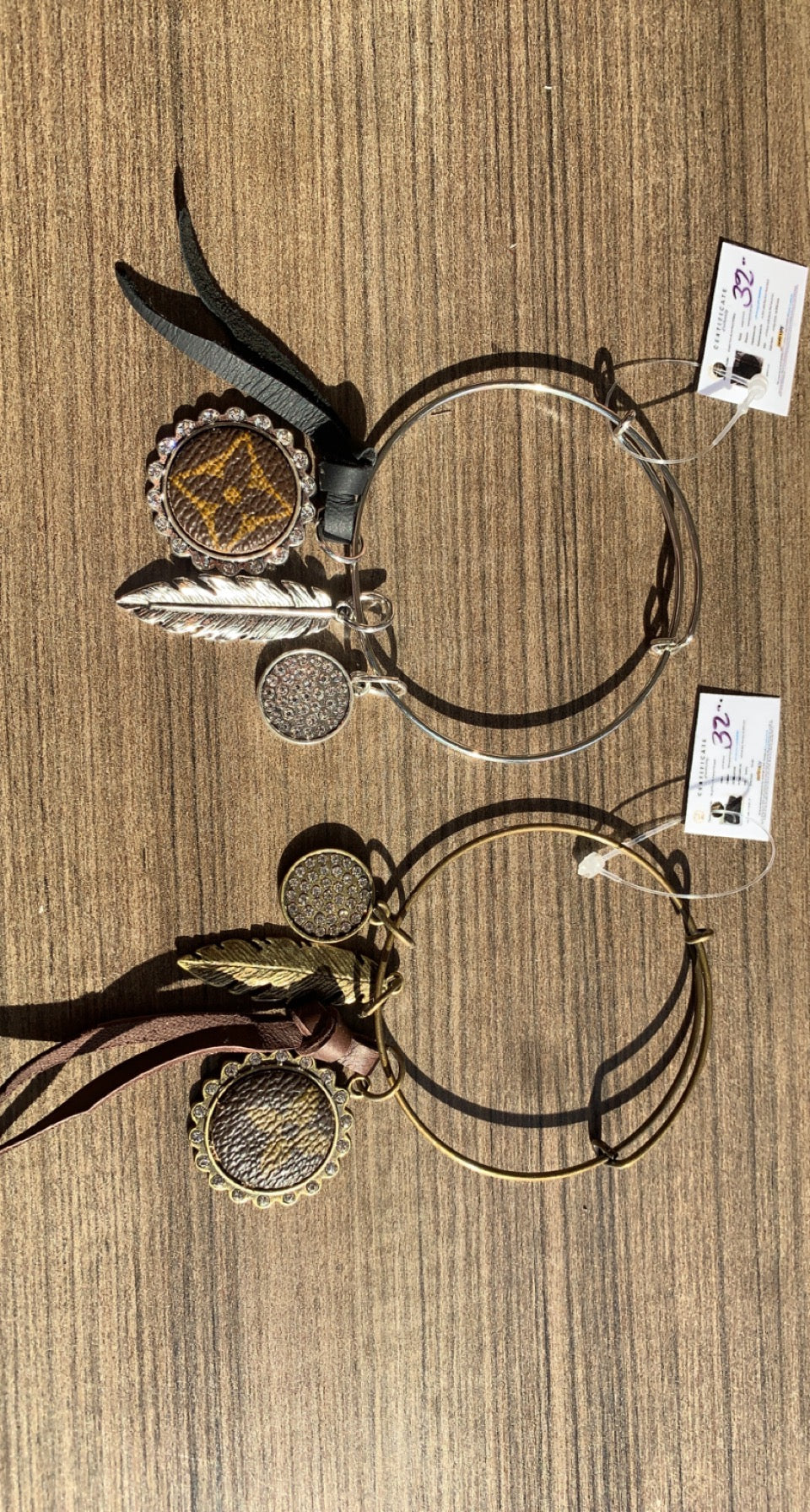 LV Croc Charm