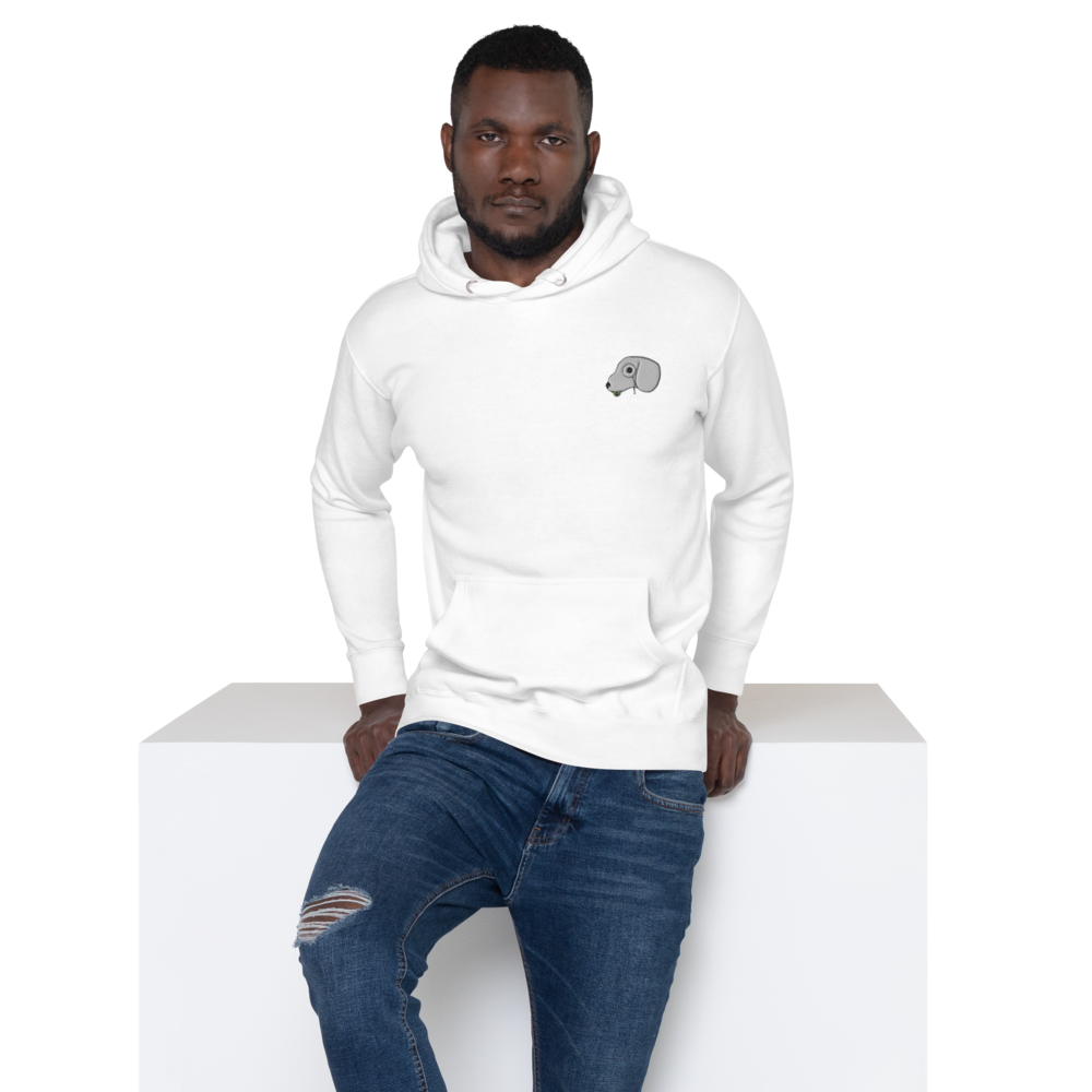 Download I M Honcho Premium Unisex Embroidered Hoodie PSD Mockup Templates