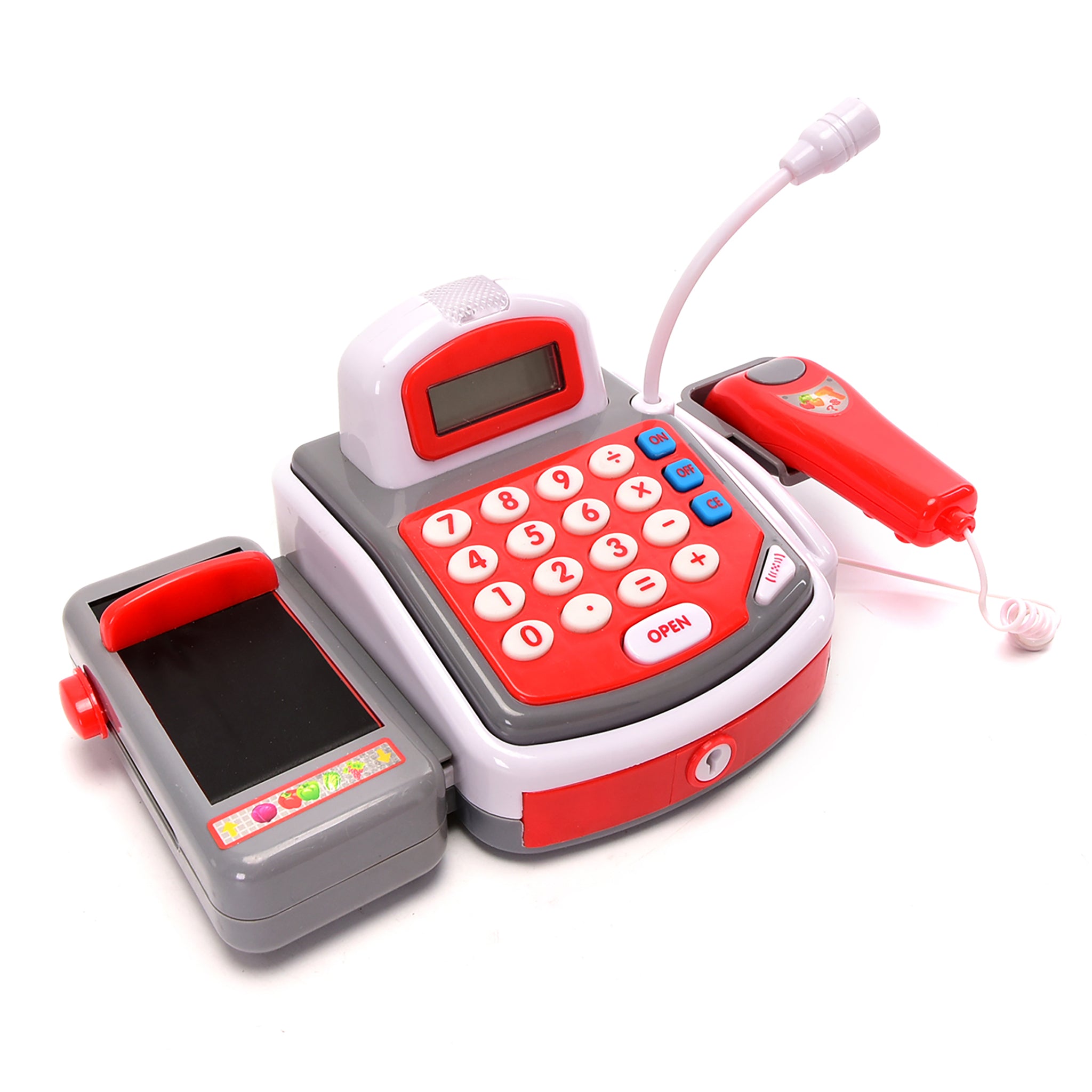 Wonderplay Cash Register With Light Sound 3 Years Red Buy Wonder Products