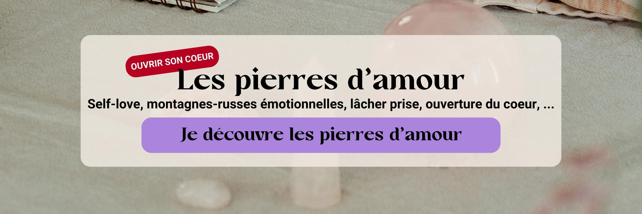 Les pierres de l'amour - Horoscope Novembre 2023