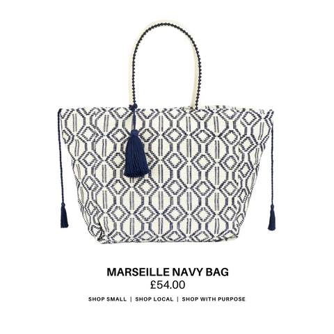 Marseille Navy Bag