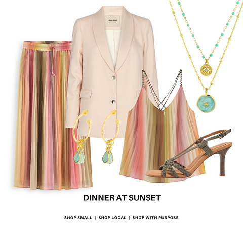 Dinner at sunset outfit