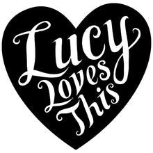 Lucy Loves This Logo