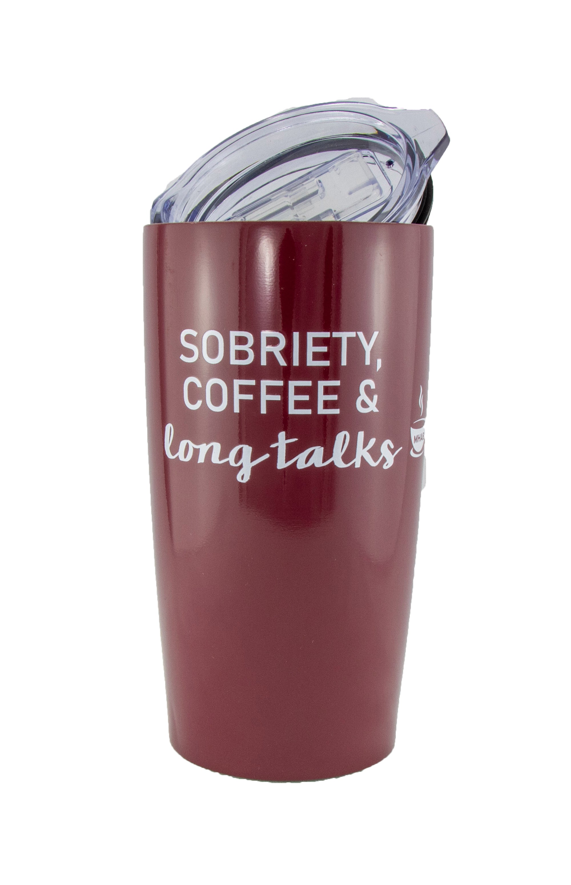 Clean & Sober Travel Mug - MHAB Marketplace