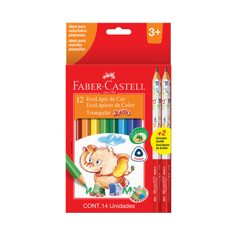 Kit 20 Lápices de Colores Faber Castell Sparkle con Estuche – Dibu Chile